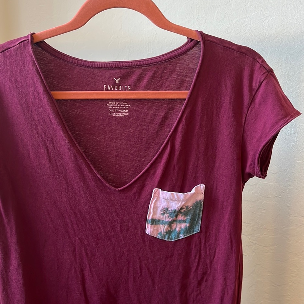 XS American Eagle Pocket Shirt